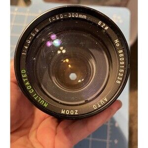 Sears 60-300mm f/4.0-5.6 Auto Zoom Multi-Coated camera len Number 860915338